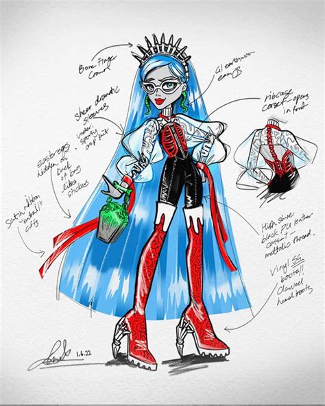 Ghouluxe Ghoulia Yelps Monster High Characters Monster High Ghoulia