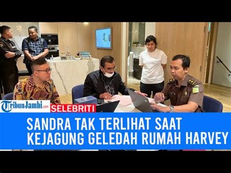 Sandra Dewi Tak Terlihat Saat Kejagung Geledah Rumah Harvey Moeis