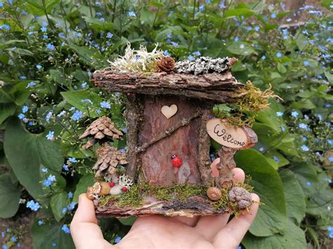 Fairy Door, Wooden Fairy Door, Fairy Garden Accessories, Fairy Door for ...