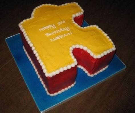 17 Best Images About Puzzle Cake On Pinterest Homeschool Baby Shower