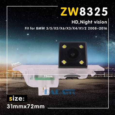 WideView Car Rear View Camera Night Vision for BMW 3 5 X6 X5 X4 X3 X2 X1 Waterproof Car ...