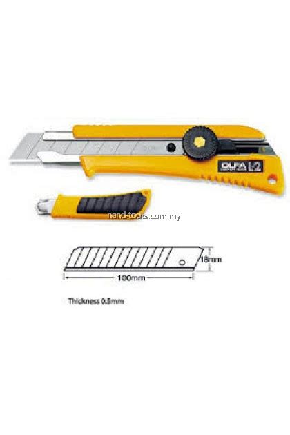 Olfa L 2 Rubber Grip Heavy Duty Cutter