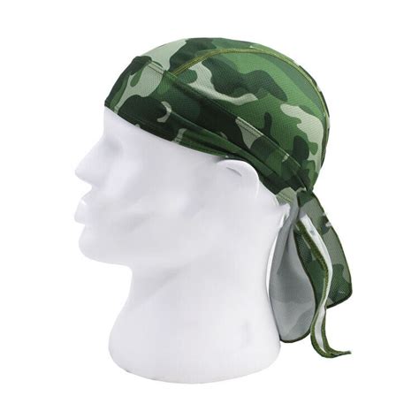 Durag Du Rag Headwear Head Wrap Skull Cap Doo Do Rag Cycling Headband