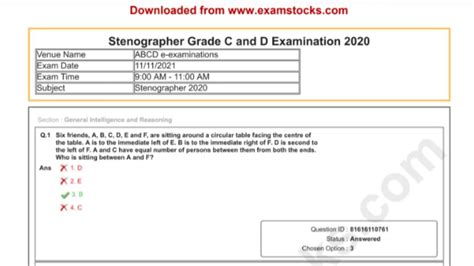 Ssc Stenographer Question Paper Pdf All Shifts In Hindi English