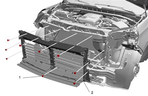 2017 Chevy Silverado Radiator Shutter Assembly Replacement 41 Off