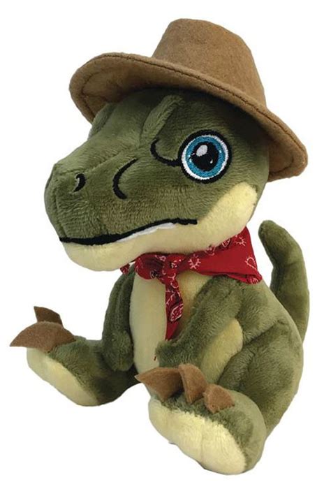 Jurassic Park Clawzplay Alan Raptor Plush Toy Factory Entertainment