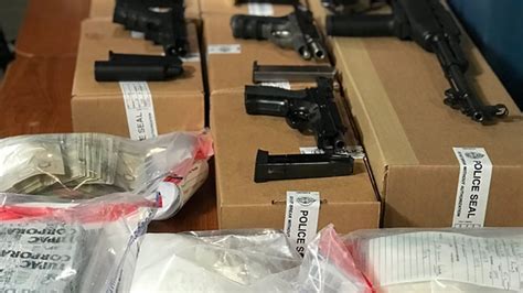 Toronto Police Seize Drugs Guns In Raids Arrest One Man Ctv News