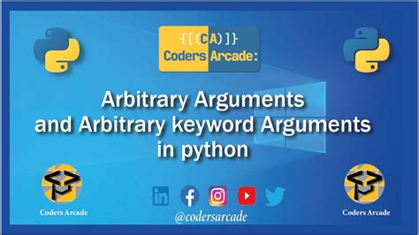 Python Function Secrets Revealing Arbitrary Arguments Youtube