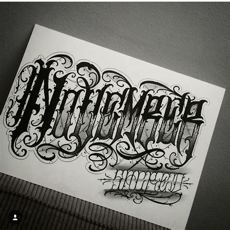 Nightmares Graffiti Lettering Art