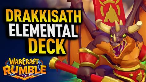 Elemental Smackdown General Drakkisath Warcraft Rumble Youtube