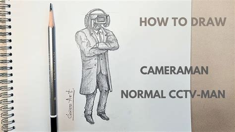 Skibidi Toilet How To Draw Cameraman Normal CCTV-man, 48% OFF