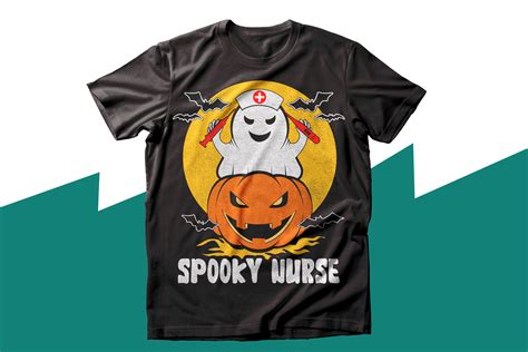 Spooky Nurse T Shirt Design Graphic By Eyashin0058 · Creative Fabrica