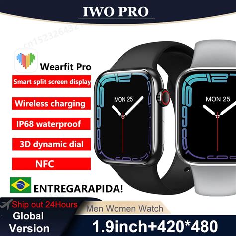 2022 HW67 Iwo 14 Pro Max Serie 7 Smartwatch Mannen Nfc Draadloze