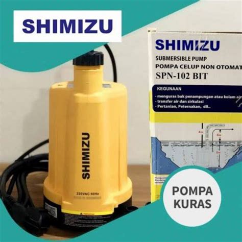 Jual Pompa Celup Kuras Shimizu SPN 102bit Shopee Indonesia