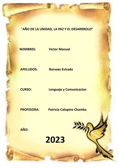 Comunicacion Unidad 2 practica espero que te ayude AÑO DE LA