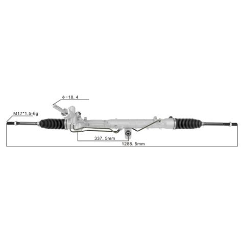 Lhd Hydraulic Steering Rack Bbm Power Steering Racks