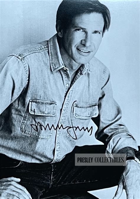 Harrison Ford Signed Photo For You To Own Presley Collectibles