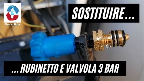 Sostituire Il Rubinetto Di Carico Pressione E La Valvola Di Sicurezza