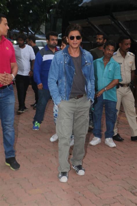 Take A Look At Some Of Shah Rukh Khans Most Iconic Denim Jacket Moments Iwmbuzz