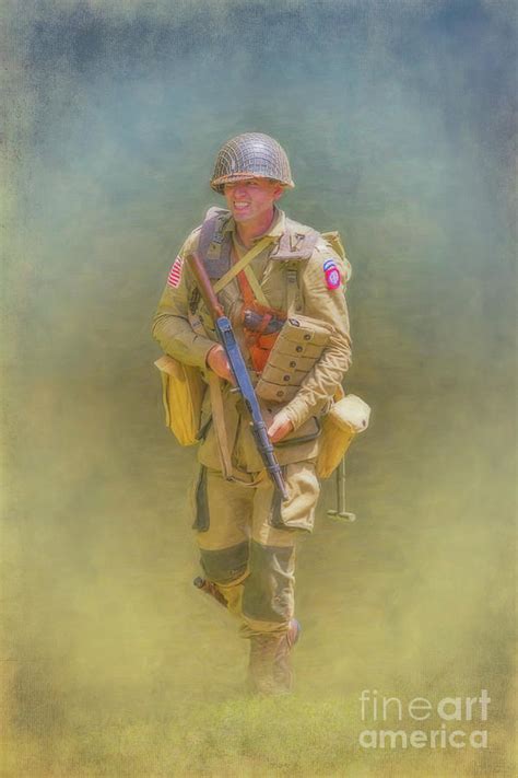 82nd Airborne Paratrooper Digital Art By Randy Steele Fine Art America