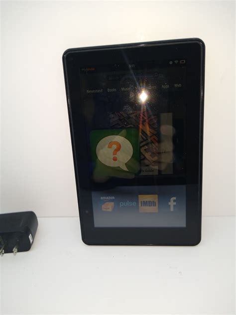 Amazon Kindle Fire 7" D01400 1st Gen 8GB Wifi Tablet BLACK w/ Charger ...