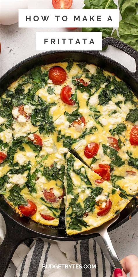 How To Make A Frittata Frittata Recipes Frittata Breakfast Brunch