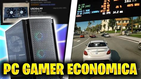 Pc Gamer Economica Con Tarjeta Grafica Barata Vale La Pena Youtube