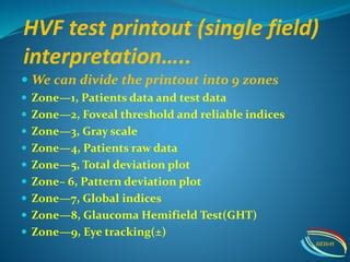 Humphrey Visual Field Analyser Hvfa Ppt