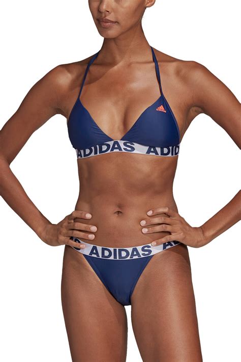 Adidas Performance Infinitex Triangel Bikini Blauw Wehkamp