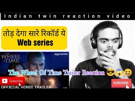 The Wheel Of Time Season Reaction Video Official Hindi Trailer