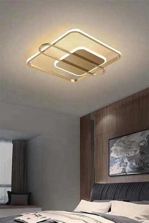 Arteluz Modern Tavan Led Model Renk Kare Avize Salon Led Lambas