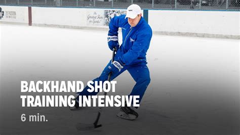 Itrain Hockey Backhand Shot Training Intensive Youtube