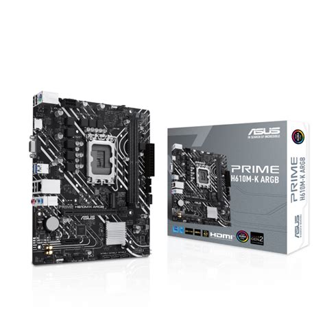 Asus Prime H610m K Argb D5 Blossom Toko Komputer Malang