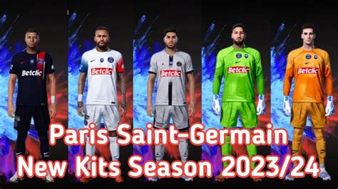 Paris Saint Germain New Kits Season Sider Cpk Version