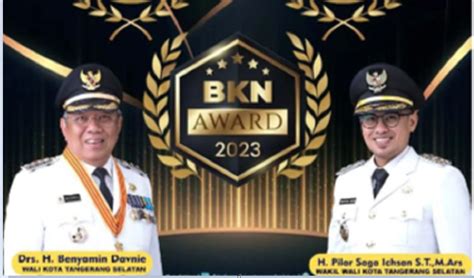 Raih Dua Penghargaan Bkn Award Manajemen Asn Dan Pengembangan