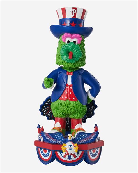 Phillie Phanatic Philadelphia Phillies Americana Mascot Bobblehead FOCO