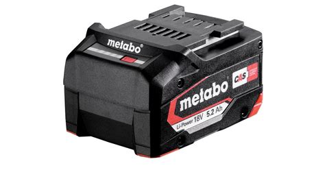 Metabo Aku 18 V 5 2 Ah Li Power Hinnavaatlus Tehnikakaupade