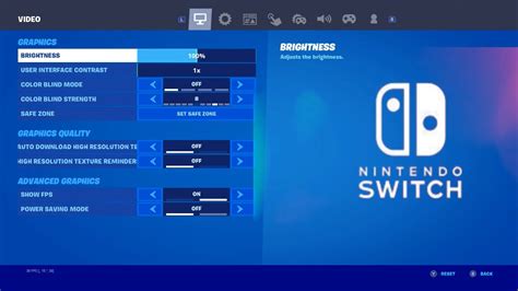 The Best Fortnite Nintendo Switch Settings In Chapter Season