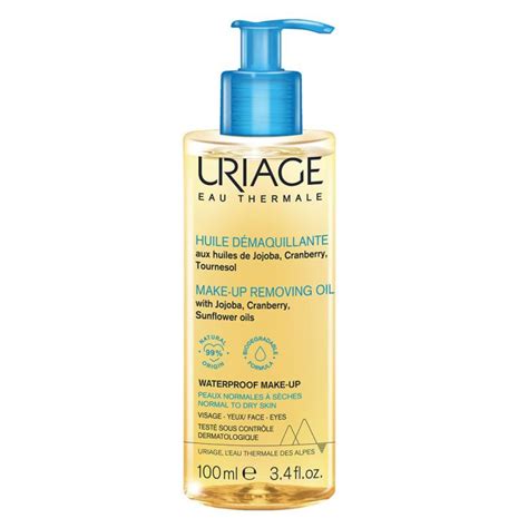 Cleansing Oil Eau Thermale D Uriage 100ml Normal To Dry Skin Uriage