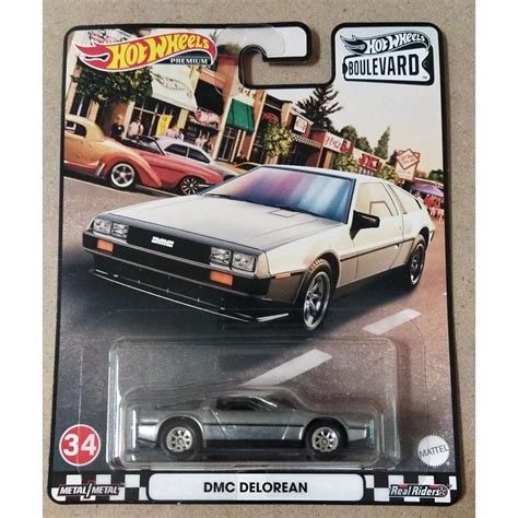 Hot Wheels Premium Dmc Delorean Shopee M Xico