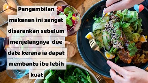 5 Makanan Penambah Tenaga Semasa Bersalin Youtube