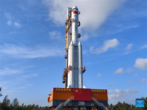 China Prepares To Launch Tianzhou Cargo Spacecraft Xinhua