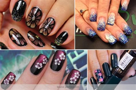 How To Make Flower Nail Art Designs