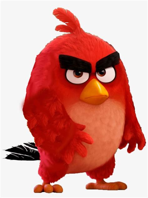 Angry Birds Red And Background Red Angry Birds Movie Png Transparent