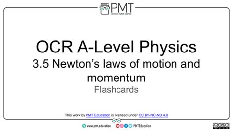 OCR (A) A-level Physics Flashcards | Teaching Resources