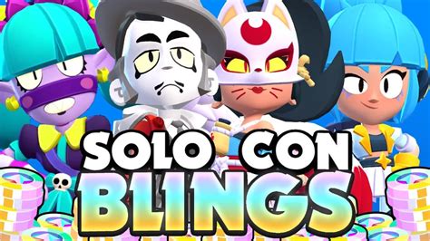 ‼️10 Skins Que Solo Me Tengo Que Comprar Con Blings Brawl Stars‼️ Youtube