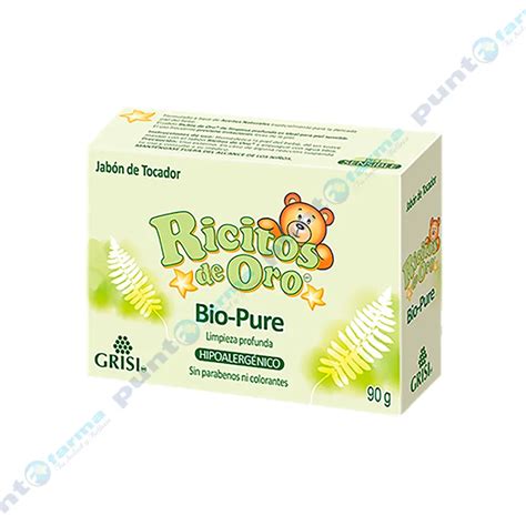 Jab N De Tocador Bio Pure Ricitos De Oro Gr Punto Farma