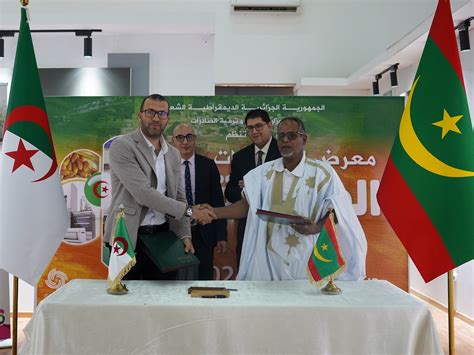 Foire des produits algériens à Nouakchott 7 mémorandums dentente signés