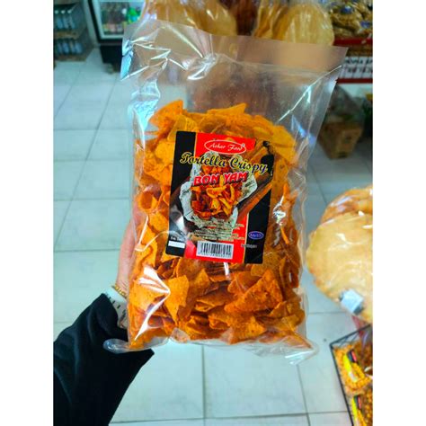 Kerepek Tortilla Nachos Chips G Brand Bon Yam Shopee Malaysia