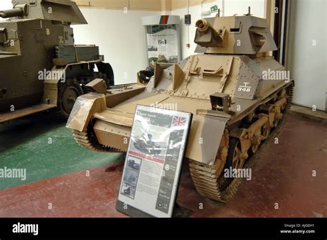 British Inter War Period Light Tank Mark 2a Stock Photo Alamy